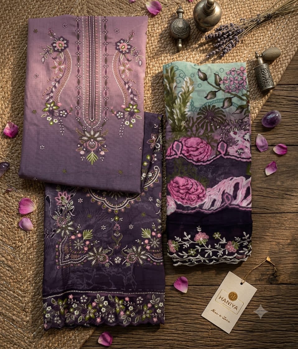 Pakistani embroidery suit